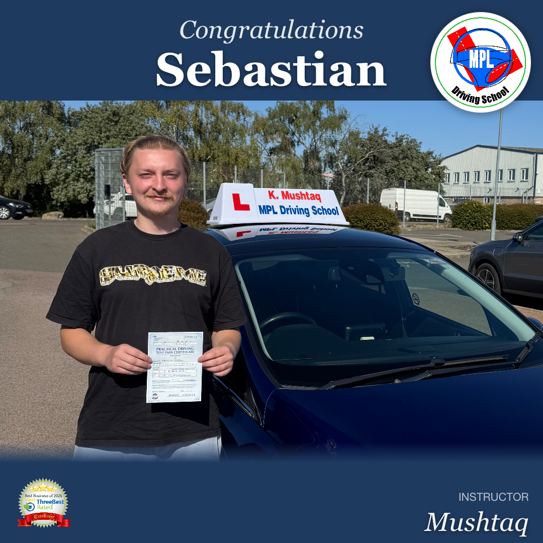 Driving test success for Sebastian Porzak